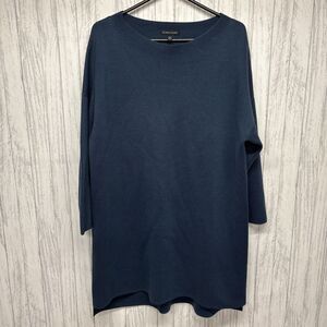 Womens Size S Eileen Fisher Tunic Sweater Blue EUC